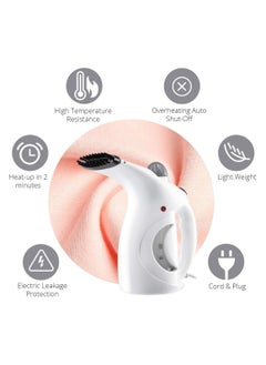 Panvil 4-in-1 Multi-Purpose Portable Steamer for Face and Clothes – Handheld Facial Steamer, Steam Brush for Garments, Cold and Cough Relief, and Skin Care – Quick Heating, Long Steam Duration, Fabric and Skin Safe  - Image 2