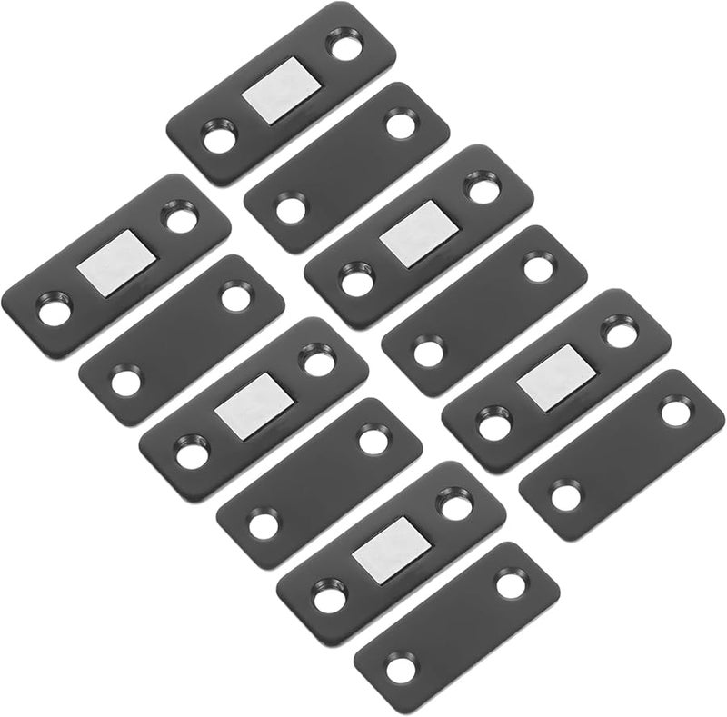 Artibetter 12pcs No Drilling Magnetic Cabinet Catch Strong Metal Door Catches Polished Surface Easy Installation - Image 2