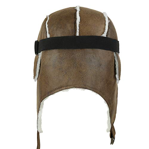 ililily Aviator Hat Winter Snowboard Fur Ear Flaps Trooper Trapper Pilot Goggles - Image 4