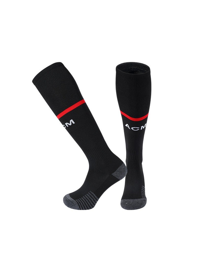 KUYING Wholesale of adult and children's towel bottom wear-resistant and odor resistant long tube sports socks for men