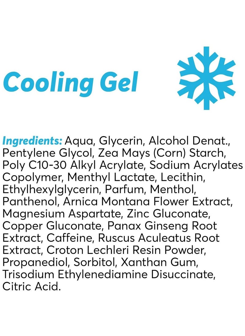 Sport Ready - Cooling Cream Gel for Sore Muscles Relief Tired Body Nourishing Hydrating with Menthol Mineral Energy Complex 100ml - Image 1
