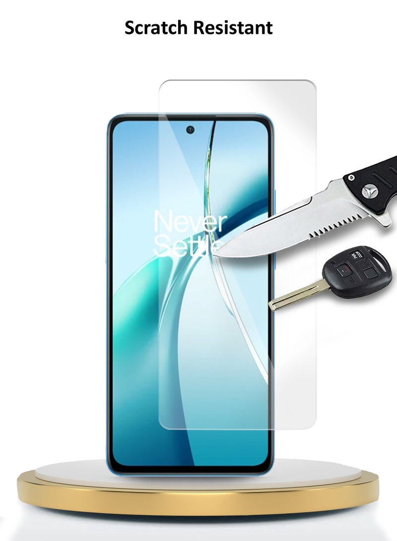 دبليو تيك واقي شاشة من الزجاج المقوى OnePlus Nord CE4 Lite 5G 2024 Premium Series 9H 2.5D (MSG9CN) - شفاف - Image 3