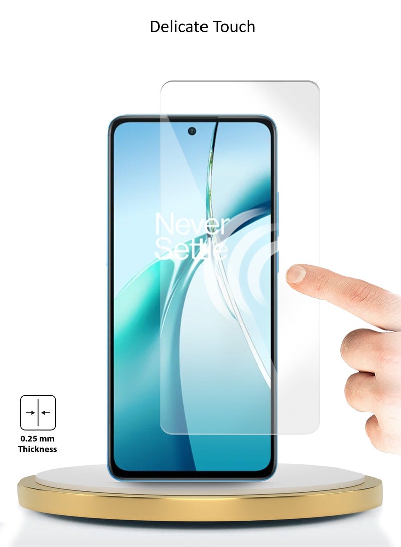 دبليو تيك واقي شاشة من الزجاج المقوى OnePlus Nord CE4 Lite 5G 2024 Premium Series 9H 2.5D (MSG9CN) - شفاف - Image 5