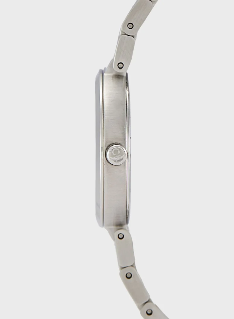 CALVIN KLEIN Minimalistic T Bar Analog Watch
