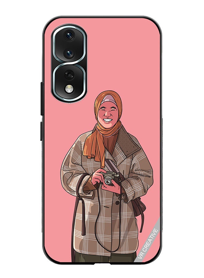 VR CREATIVE Protective Case Cover For Honor 80 Pro Happy Photographer Design Multicolour - Image 1