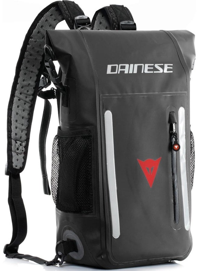 Dainese 15L Explorer Wp Backpack, Pvc, Waterproof, Unisex Adult Motorcycle Backpack, 15 Litres