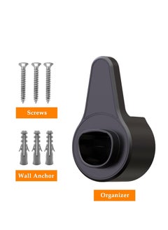 Excefore Charger Charging Cable Organizer, Charger Slot for Tesla Motors Wall Mount Connector Bracket Adapter, Fit Model S Model X Model 3 Model Y  - Image 5