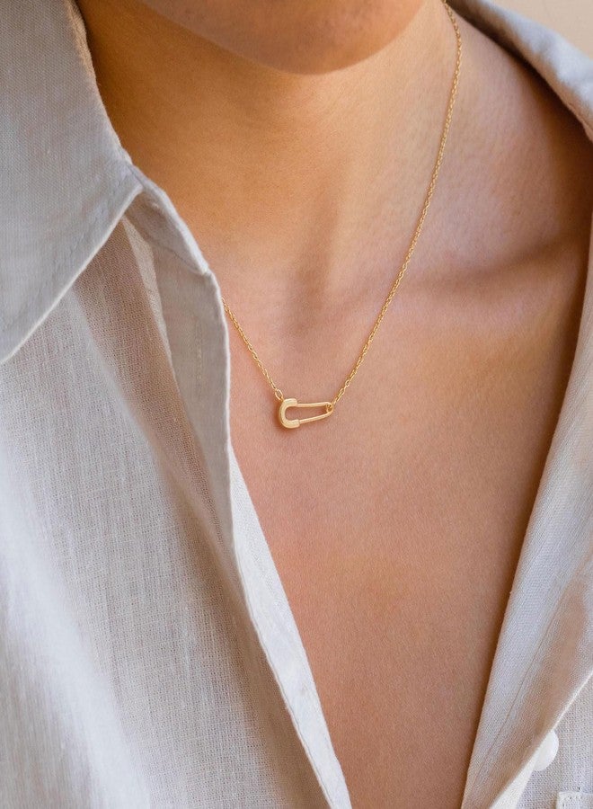 VRIUA Gold Necklace for Women - 14K Gold Plated Dainty Italian Horn Star of David Butterfly Bow Sun Lotus Volleyball Baseball Cowboy Boots Necklace Jewelry Everyday for Women, Brass, No Gemstone - Image 3