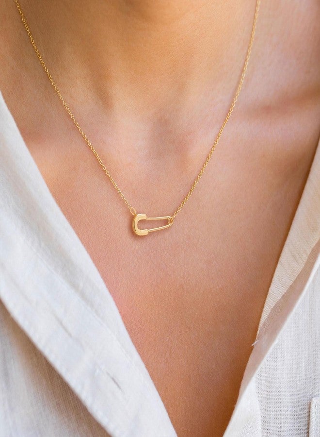 VRIUA Gold Necklace for Women - 14K Gold Plated Dainty Italian Horn Star of David Butterfly Bow Sun Lotus Volleyball Baseball Cowboy Boots Necklace Jewelry Everyday for Women, Brass, No Gemstone - Image 2