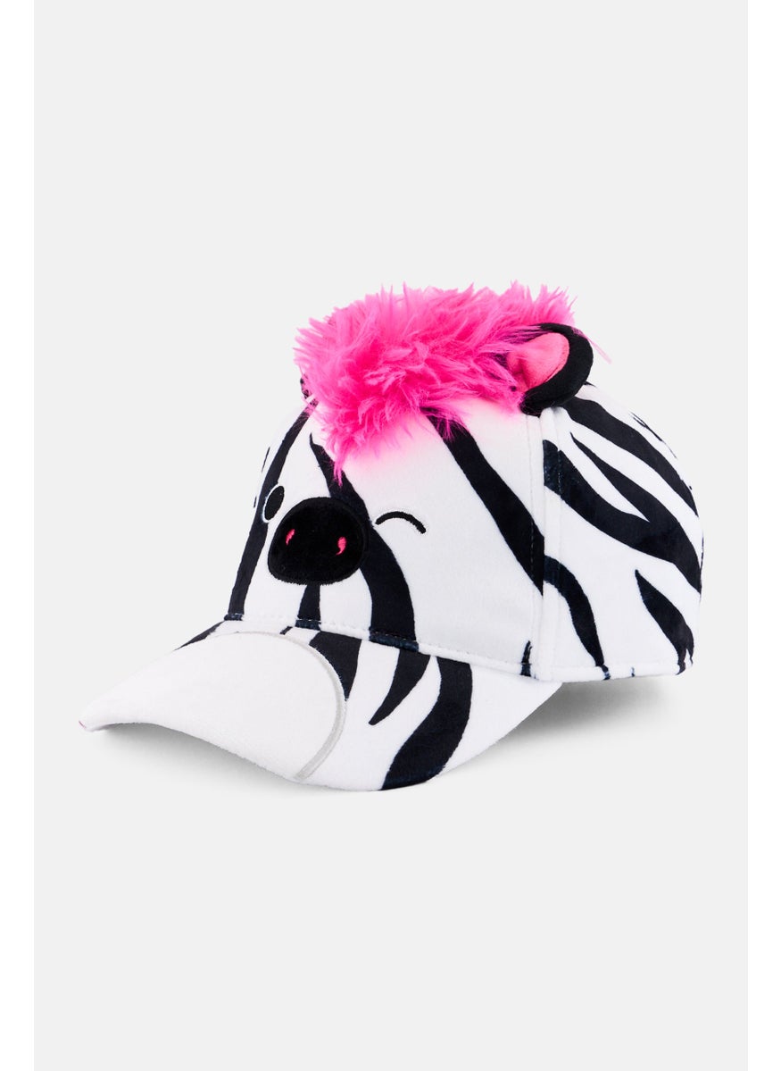 Squishmallows Kids Girl Tracey Novelty Plush Cap, Black  - Image 1