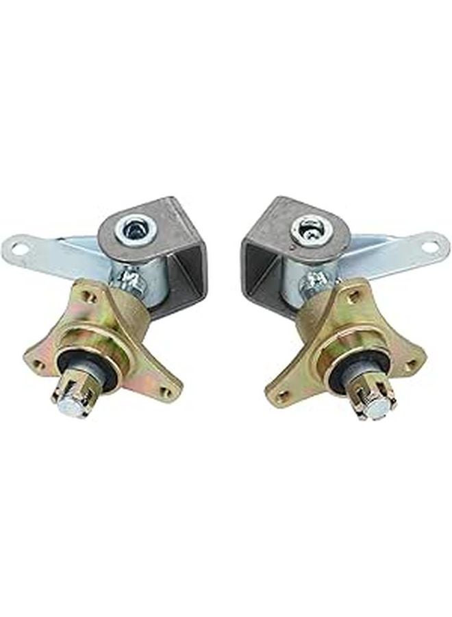 17mm 3 Stud Steel Alloy Front Wheel Hub Steering Spindle for 6in Tires ATV Go Kart - Image 1