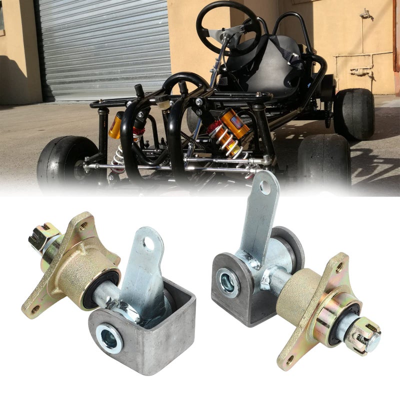 17mm 3 Stud Steel Alloy Front Wheel Hub Steering Spindle for 6in Tires ATV Go Kart - Image 3
