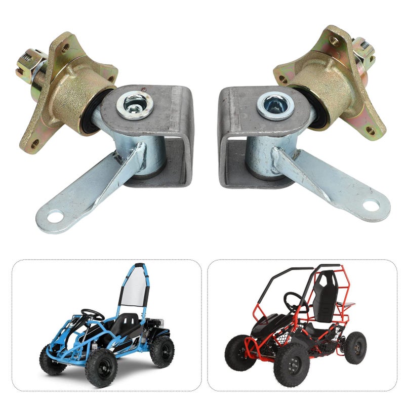 17mm 3 Stud Steel Alloy Front Wheel Hub Steering Spindle for 6in Tires ATV Go Kart - Image 5