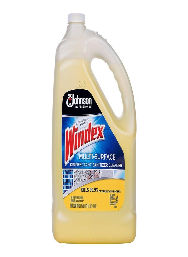 Windex Cleaner Disinfectant, 128 Oz. Bottle - Image 1
