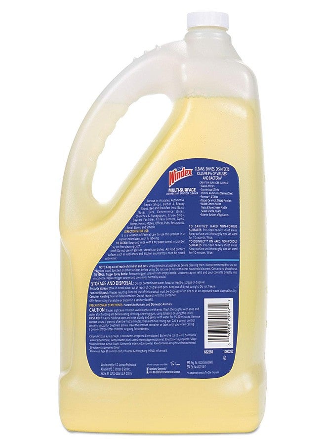 Windex Cleaner Disinfectant, 128 Oz. Bottle - Image 3
