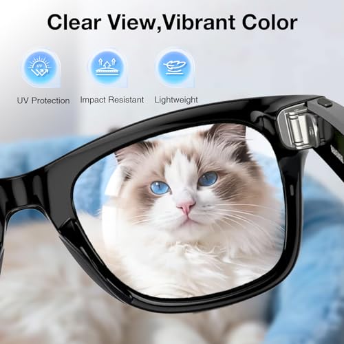 pupvus Replacement Lenses for Ray-Ban Meta Smart Glasses Gen 2/1/Wayfarer RW4006/4008/RW4012, 53mm Large/50mm Regular, Anti-Scratch - Image 5