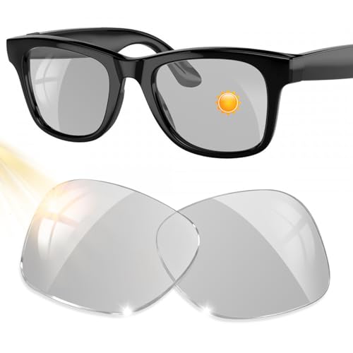pupvus Replacement Lenses for Ray-Ban Meta Smart Glasses Gen 2/1/Wayfarer RW4006/4008/RW4012, 53mm Large/50mm Regular, Anti-Scratch - Image 1