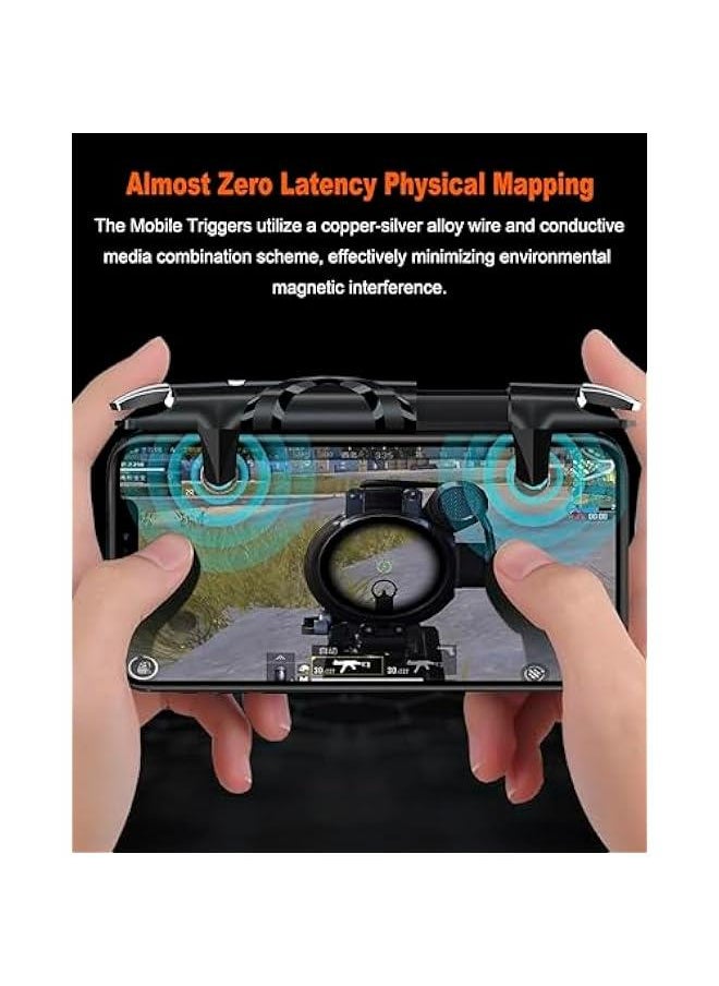 Generic Game Controller for Android  iPhone, Trigger ons for PUBG Mobile/Knives Out/Call of Duty Mobile, Sensitive Shooting  Aiming Controls  - Image 5