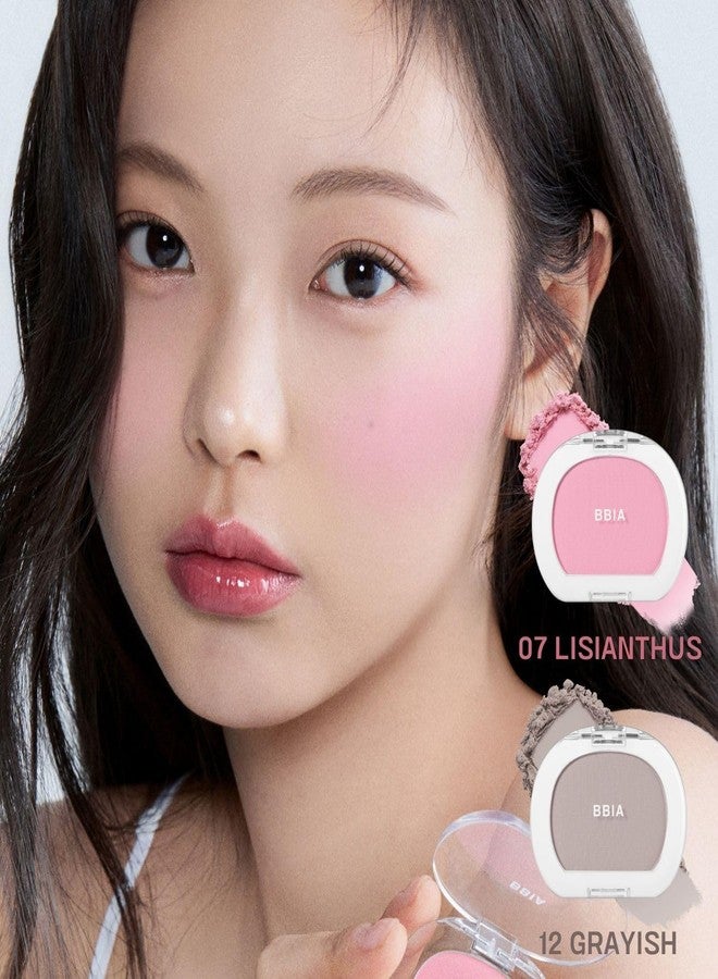 BBI@ BBIA BBIA Last Blush NEW 15 Colors - Cheek Blush Shaping Shading Contour & Highlight Long-Lasting Matte Finish Natural Shades Buildable & Blendable Daily Korean Face Makeup (09 CHERISH, Pack of 1) - Image 5