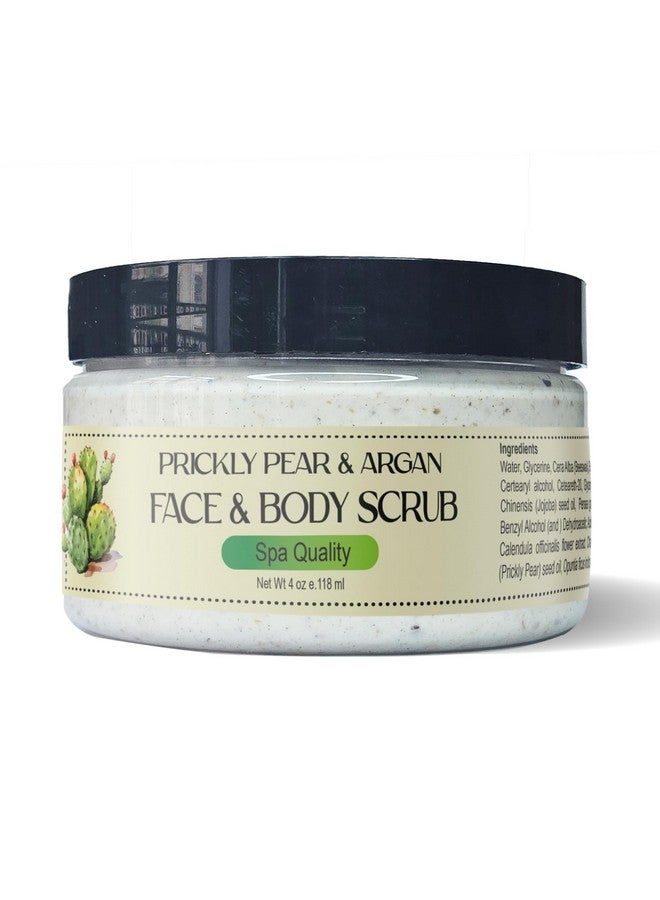 Zakia's Morocco Zakia's Delicate Prickly Pear & Argan Oil Honey Scrub for face and body - 4 oz Jar - Image 1