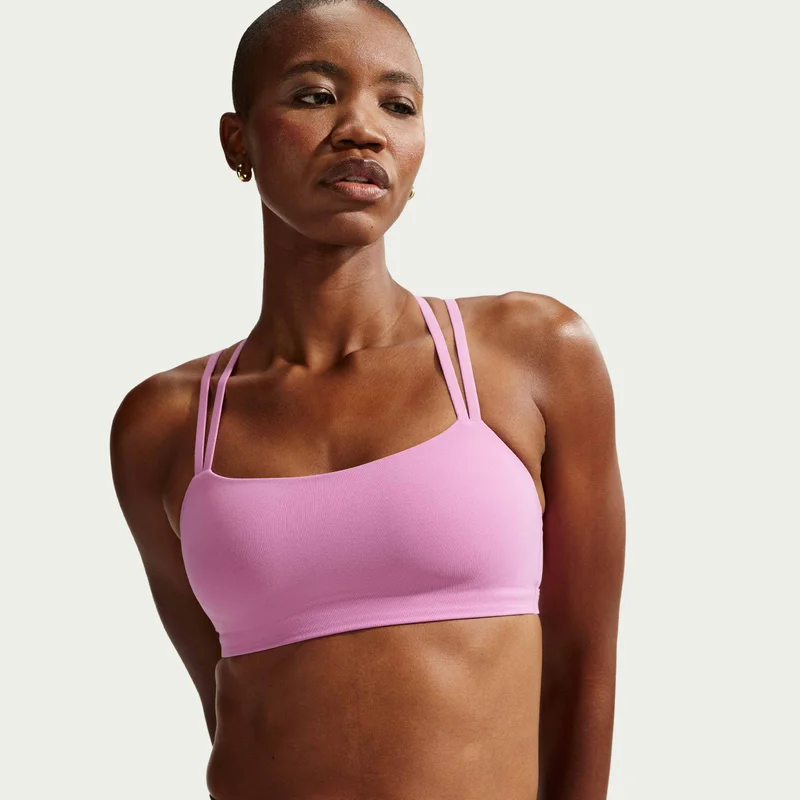 Nike Women's Zenvy Dri-FIT Strappy Light-Support Training Sports Bra