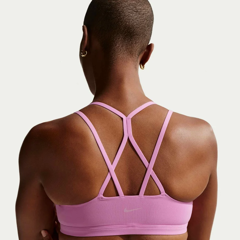Nike Women's Zenvy Dri-FIT Strappy Light-Support Training Sports Bra