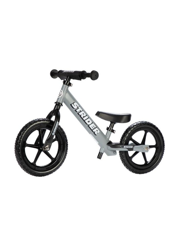 STRIDER - Strider 12” Sport Bike - No Pedal Balance Bicycle for Kids 18 Months to 5 Years - Includes Safety Pad, Padded Seat, Mini Grips & Flat-Free Tires - Tool-Free Assembly & Adjustments - Image 1