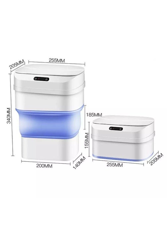 8L Battery Operated Collapsible Sensor Waste Basket - Image 2