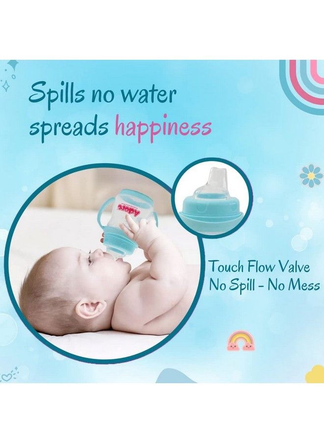 Adore Giggle Spout Sippy Cup With Soft Spout And Leakproof Design150 Ml (Blue)  - Image 5