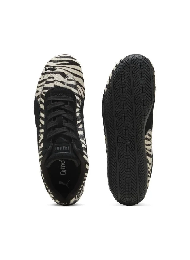 Puma Warm White-PUMA Black Speedcat Zebra Sneakers Women for Women | Best Price UAE