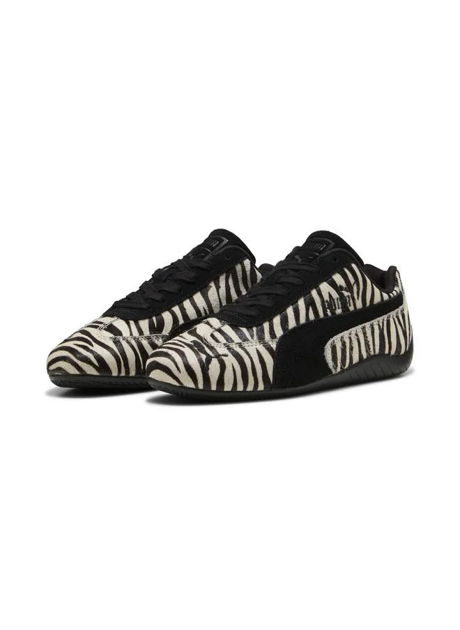 Puma Warm White-PUMA Black Speedcat Zebra Sneakers Women for Women | Best Price UAE