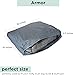 Molly Mutt WaterResistant Dog Bed Liner Polyester Bed Liner for Dogs Easy to Clean Gray MediumLarge 27x36x475 - Image 2