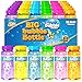 spring flower 36 Pcs Bubble Bottles with WandBubbles Party Favors for KidsSummer Toys Blow Bubbles Solution Novelty Toy Party Favors Birthday Party Supplies Outdoor Indoor Activity4oz6 Colors - Image 3