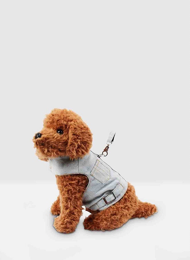 NIBEMINENT Dog Vest Harness Grey - Image 1