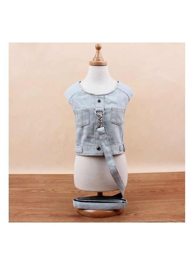 NIBEMINENT Dog Vest Harness Grey - Image 3