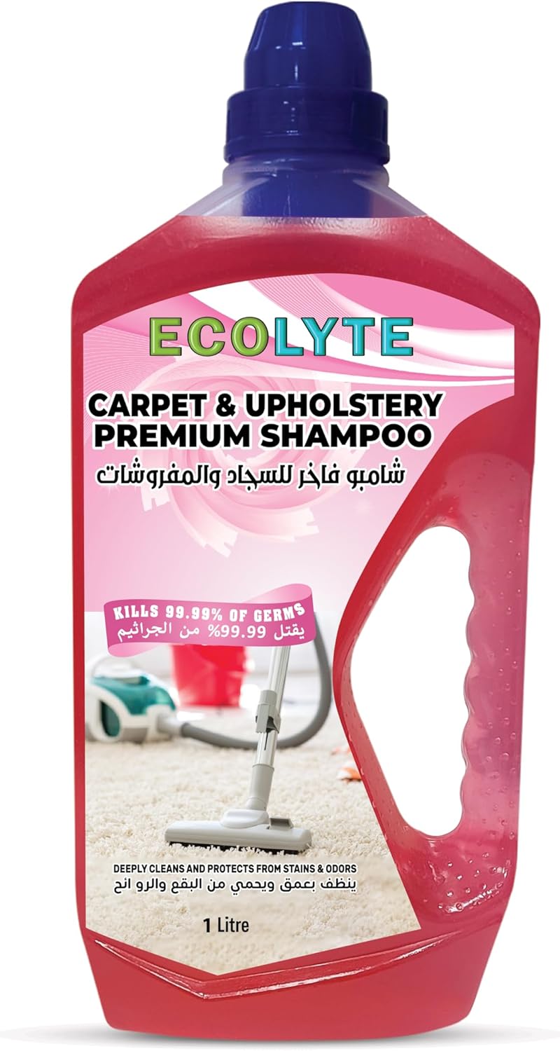 ECOLYTE+ Disinfectant Carpet & Upholstery Premium Shampoo - Image 1