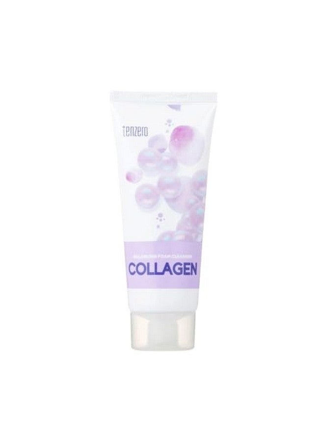 Tenzero Balancing Foam Cleanser with Collagen Korean Skincare Hydrating & Firming Facial Cleanser for All Skin Types | Removes Impurities & Makeup - Image 1