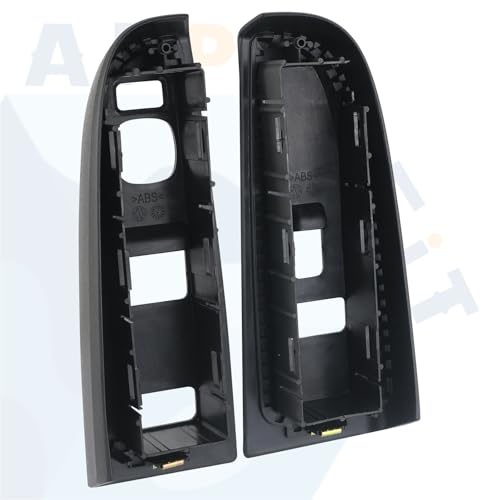 APPERFiT Window Control Switch Bezel Cover for Driver & Passenger Door Panel Compatible with Chevy Silverado, GMC Sierra 1500 2500 HD 3500 Door Switch Panel 2004-2007 89045124 - Image 2