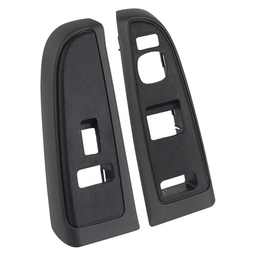 APPERFiT Window Control Switch Bezel Cover for Driver & Passenger Door Panel Compatible with Chevy Silverado, GMC Sierra 1500 2500 HD 3500 Door Switch Panel 2004-2007 89045124 - Image 1