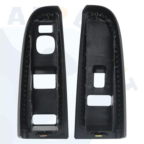APPERFiT Window Control Switch Bezel Cover for Driver & Passenger Door Panel Compatible with Chevy Silverado, GMC Sierra 1500 2500 HD 3500 Door Switch Panel 2004-2007 89045124 - Image 4