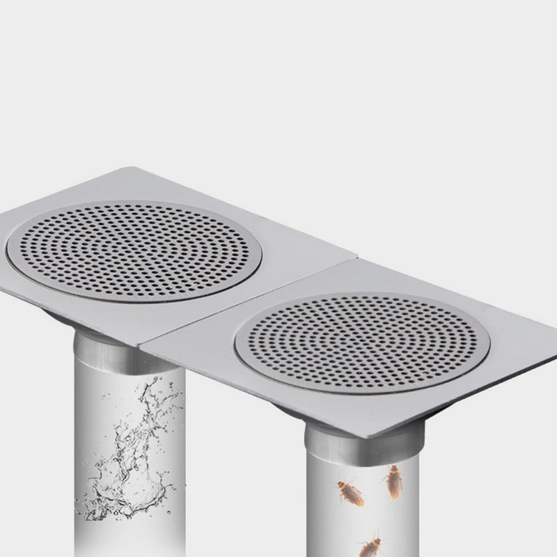 304 Stainless Steel Hair Drain Catcher Fine Mesh Shower and Kitchen Drain Cover Anti-Clogging Strainer for Bathroom Sink Bathtub Balcony (82mm) - Image 5