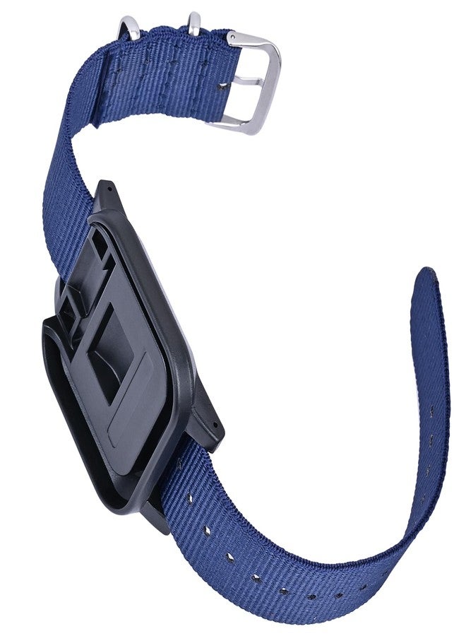 C2D JOY One Sheet Nylon Compatible with Garmin Approach G12 Golf Tracker Replacement Bands with Case-Blue - Image 1