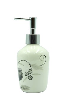 BABAZAM 4 Pieces Bathroom Accessories Set Toothbrush Cup & Holder, Lotion Liquid Soap Dispenser & Tray Black 25.5x21x8cm  - Image 3