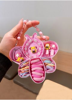 Hair Accessories Set for Little Girls with hand-held pink butterfly shape gift box includ cartoon Hair Clips,  cartoon hairband colourful DIY necklaces, girl cartoon animal cute hairpin Exquisite Headdress Set Gift for Little Girl - pzsku/ZF71D4D2969F26C088B8DZ/45/1741233246/75296aeb-5fd1-4c5d-b972-18c4e102ee8e