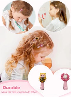 Hair Accessories Set for Little Girls with hand-held pink butterfly shape gift box includ cartoon Hair Clips,  cartoon hairband colourful DIY necklaces, girl cartoon animal cute hairpin Exquisite Headdress Set Gift for Little Girl - pzsku/ZF71D4D2969F26C088B8DZ/45/_/1740645367/35bf07d9-6f21-4afe-8871-bf06be60adde