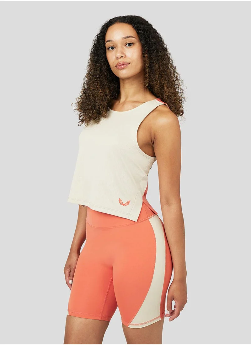 كاستور Women'S Overlap Tank Top - Peyote