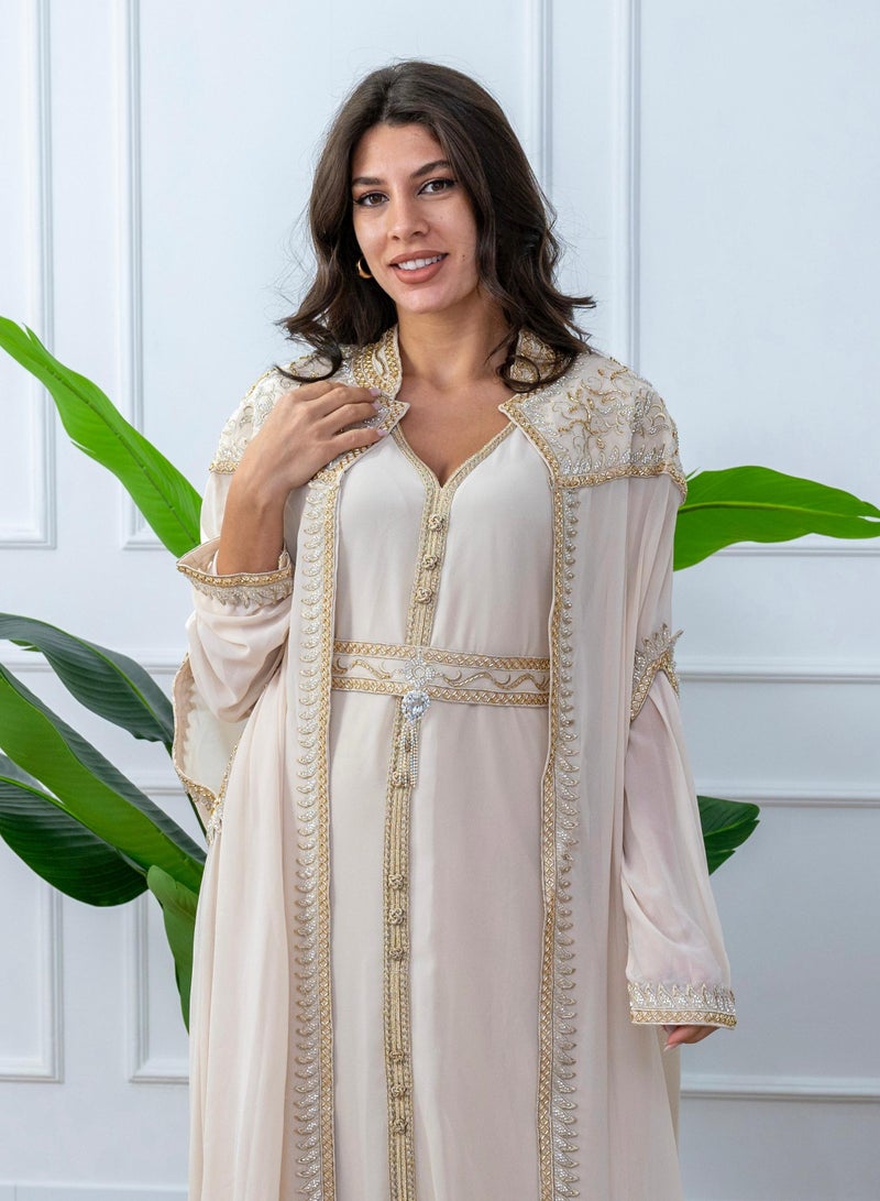 AL BENT AL SHARQIEH kaftan , arabian dress  - Image 1