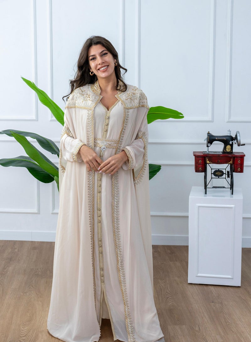 AL BENT AL SHARQIEH kaftan , arabian dress  - Image 2
