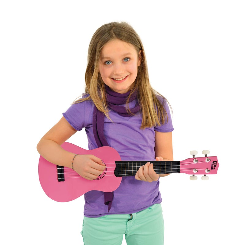 CB Sky Soprano Ukulele 21"/53cm beginners, students kids guitar (Pink) - Image 5
