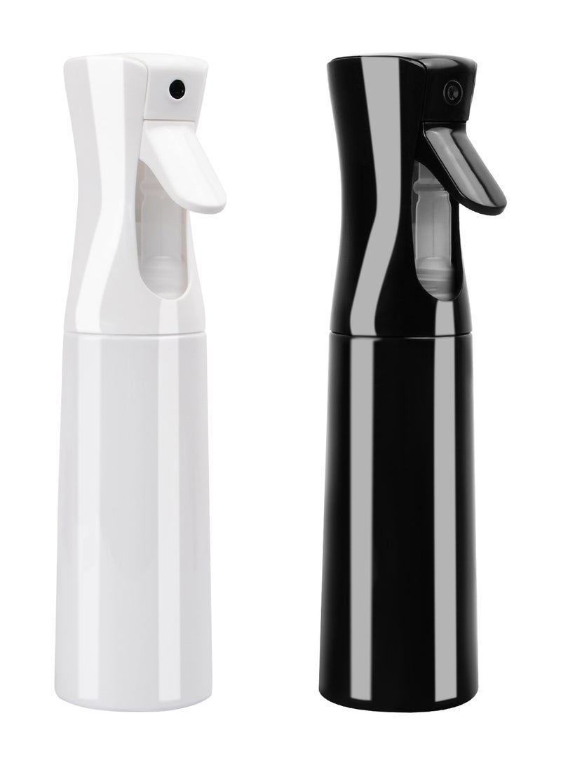 عام عبوتان من زجاجات الرذاذ المضغوطة سعة 300 مل، زجاجات ضخ فارغة من PET للرذاذ الناعم لتصفيف الشعر والبستنة والعناية بالبشرة - Image 1